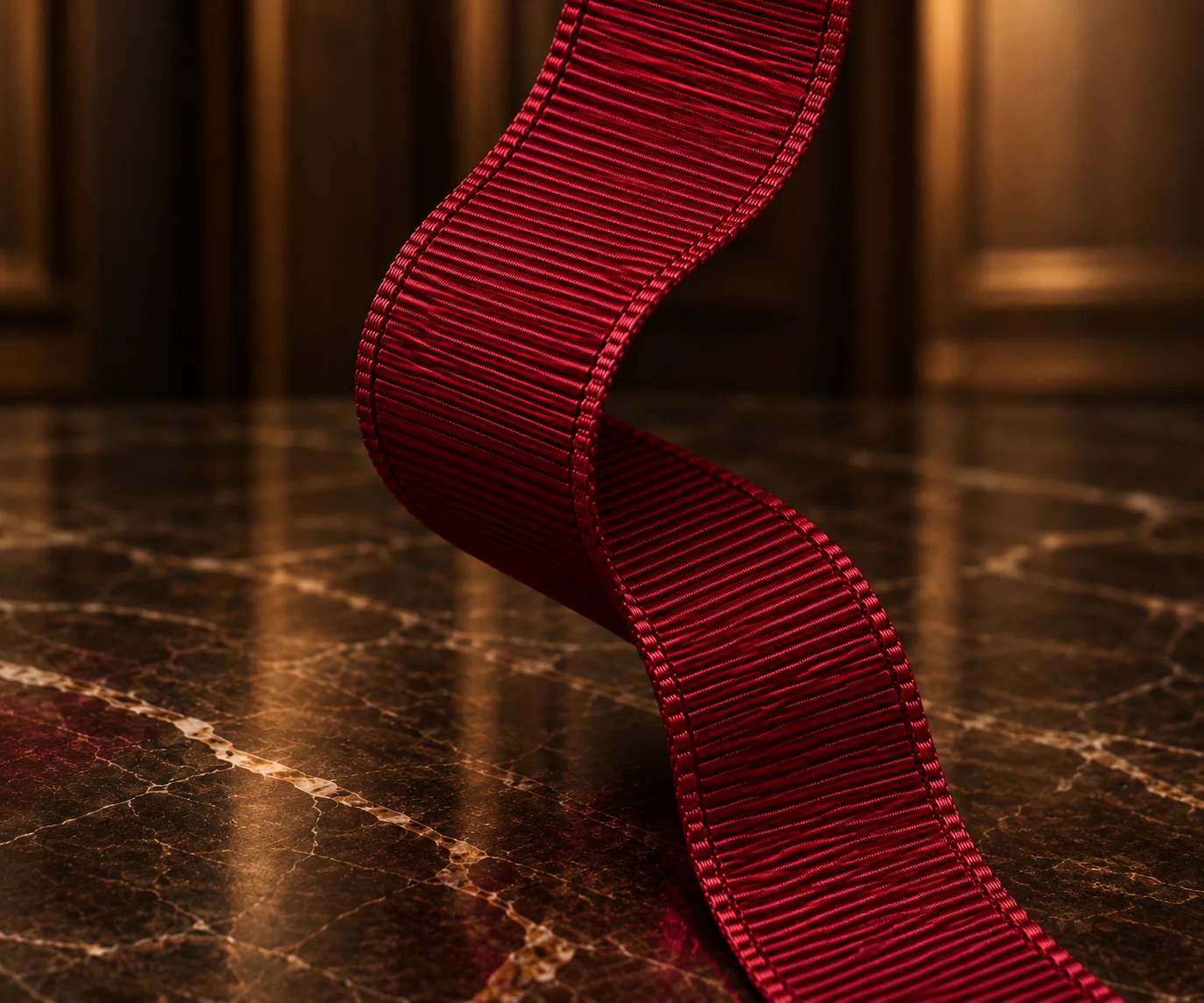 CASA LLANES red ribbon